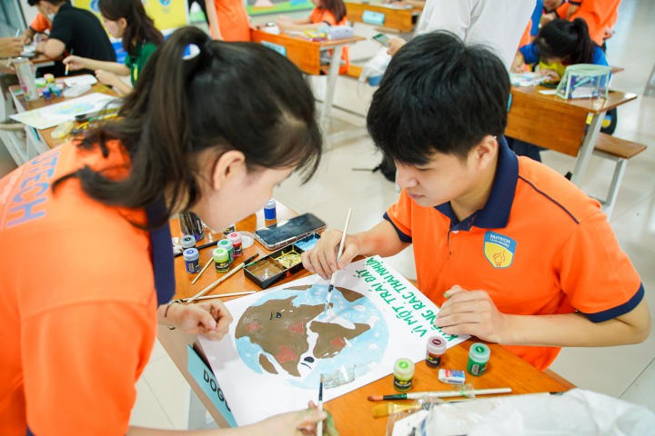 13Win 21 link không chặn 13WIN13 hưởng ứng Ngày Môi trường Thế giới 2023 qua hội thi vẽ tranh và thực hiện dự án chủ đề "Đẩy lùi ô nhiễm nhựa" 62