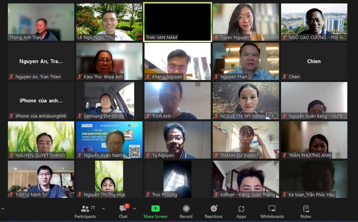 Học viên cao học, nghiên cứu sinh 13WIN13 học hỏi cách ứng dụng phần mềm NVivo 16