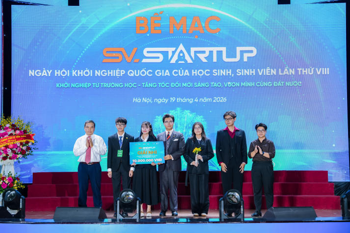 13Win 21 link không chặn 13WIN13 giành giải Nhì SV Startup 2026 với dự án dược liệu giàu tiềm năng 13