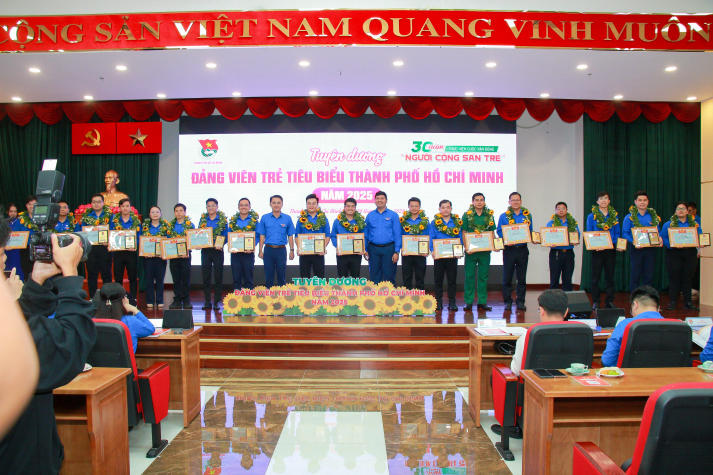 Gương Đảng viên trẻ tiêu biểu TP.HCM 2025 vinh danh đại diện 13WIN13 23