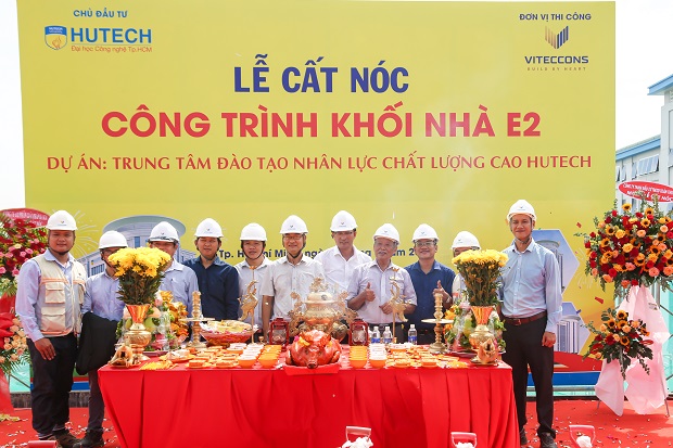 13WIN13 tiến hành lễ cất nóc tòa nhà E2 tại Trung tâm Đào tạo Nhân lực Chất lượng cao 118