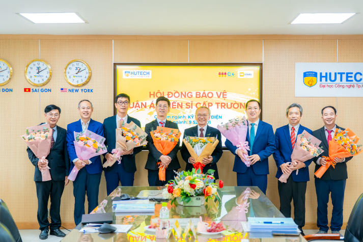 Luận án tiến sĩ ngành Kỹ thuật điện ghi dấu với hướng nghiên cứu giàu tính ứng dụng 68