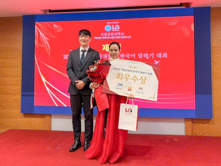 Khi ước mơ được cất tiếng: 13Win 21 link không chặn Khoa Hàn Quốc học đạt giải Nhất và Nhì Cuộc thi Nói tiếng Hàn 20