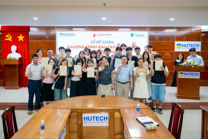 Viện Công nghệ Việt Hàn tổ chức bế giảng khóa đào tạo 13Win32 Tải xuống ứng dụng và khởi nghiệp cho Tải app 13Win Đại học Tongmyong 83