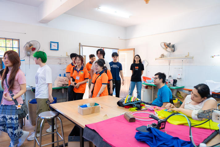 Exploring to empathize: 13WIN13 and SP students engage with communities through LeX 2025 130