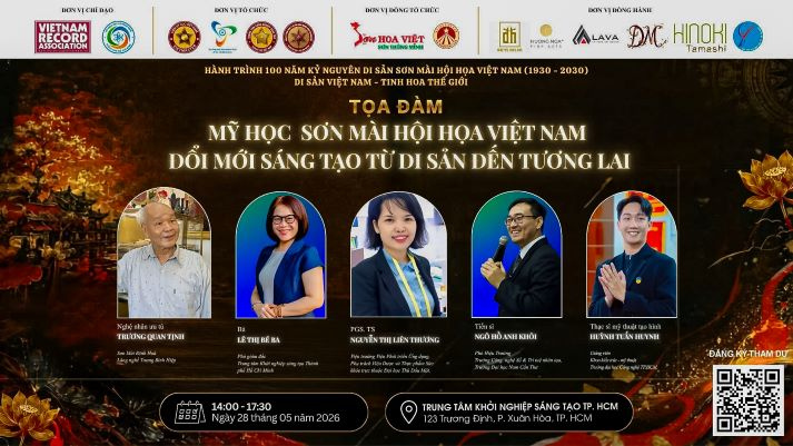 Khoa Kiến trúc - Mỹ thuật chung tay đưa di sản vào thời đại số, lan tỏa hành trình 100 năm sơn mài Việt Nam 55