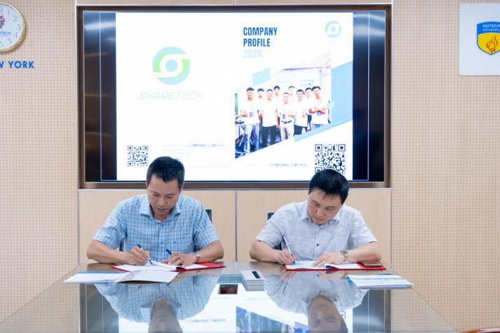 Viện Công nghệ CIRTech ký kết hợp tác cùng Công ty TNHH SHARETECH 59