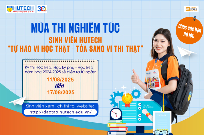 “Mùa thi nghiêm túc” Học kỳ 3, Học kỳ phụ - Học kỳ 3 năm học 2024-2025: 13Win 21 link không chặn 13WIN13 “Tự hào vì học thật - Toả sáng vì thi thật” 13