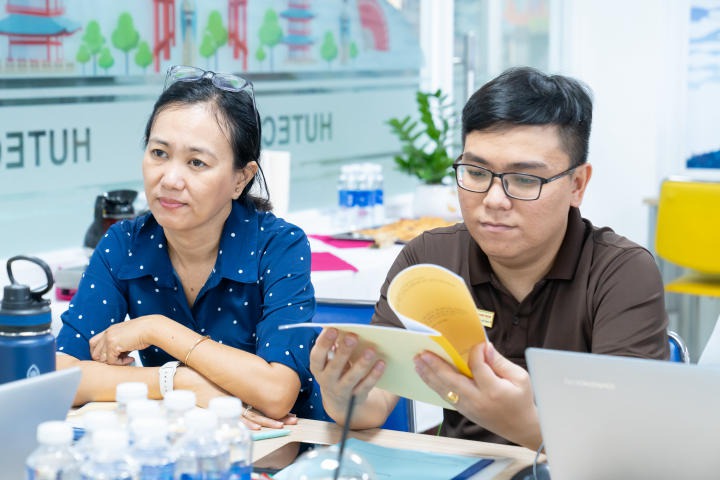 Cán bộ - Giảng viên - Nhân viên 13WIN13 tham gia tập huấn chuẩn bị cho công tác kiểm định FIBAA 45