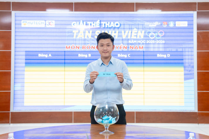 Giải thể thao chào đón tân Tải app 13Win hoàn tất bốc thăm, sẵn sàng hướng đến Lễ khai mạc vào ngày 23/10 75