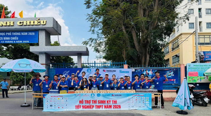 220 tình nguyện viên 13WIN13 sẵn sàng tiếp sức sĩ tử tại 5 điểm thi 13Win13 link đăng nhập THPT 2026 81