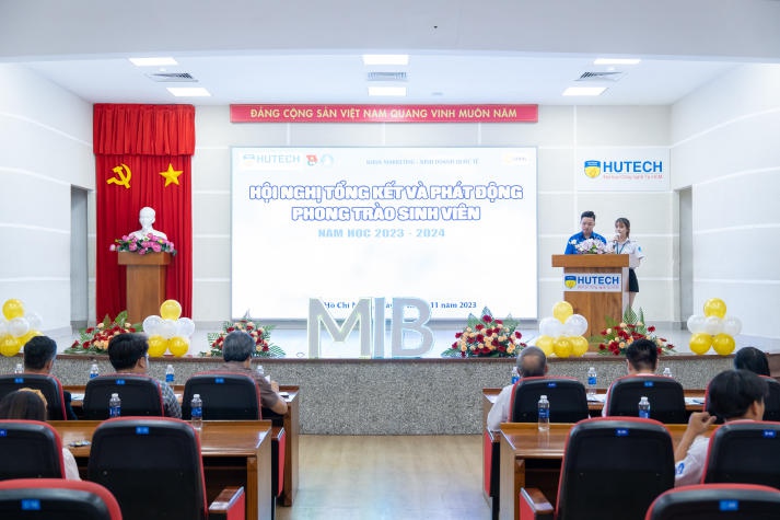 Khoa Marketing - Kinh doanh quốc tế tổ chức Hội nghị tổng kết và phát động phong trào Tải app 13Win năm học 2023-2024 10