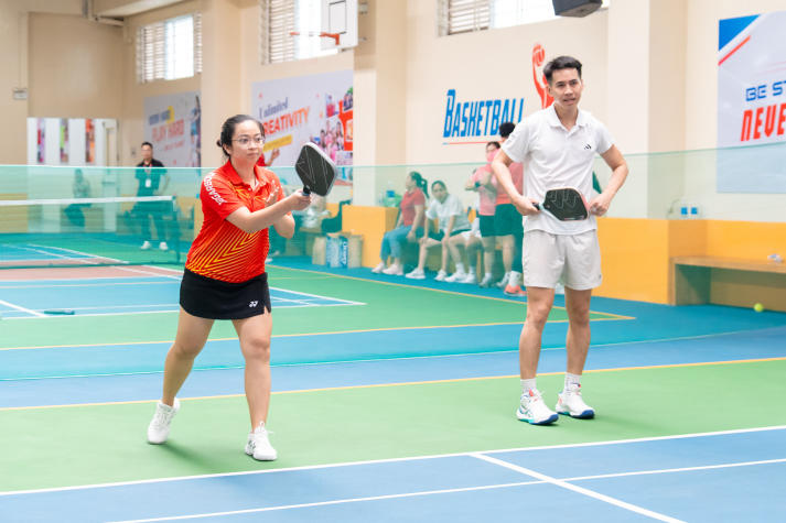 [Hội thao CB-GV-NV 13WIN13 2025]: Bùng nổ Pickleball mùa đầu tiên với chiến thắng thuộc về TT.GDCT-QP - TT.GDTC 40