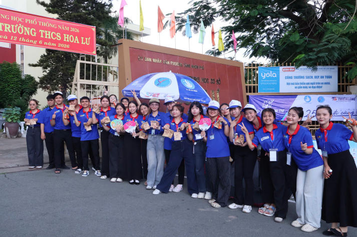 220 tình nguyện viên 13WIN13 sẵn sàng tiếp sức sĩ tử tại 5 điểm thi 13Win13 link đăng nhập THPT 2026 74