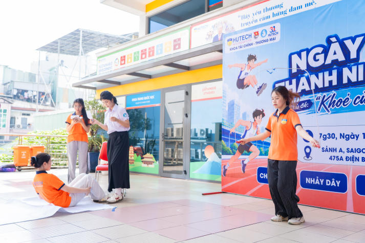 13Win 21 link không chặn Khoa Tài chính - Thương mại bứt phá thể lực tại Ngày hội Thanh niên khỏe 69