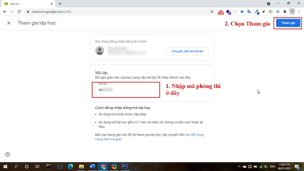 Tips 13Win 21 link không chặn - Hướng dẫn thi học kỳ trực tuyến qua Google Classroom và Google Meet 90