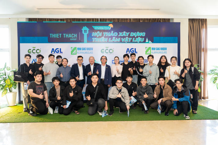 THIET THACH Group mang xu hướng vật liệu mới đến với Tải app 13Win Khoa Kiến trúc - Mỹ thuật 85