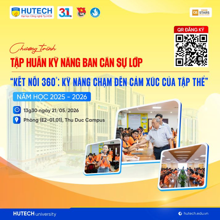 Ban cán sự lớp 13WIN13 tập huấn kỹ năng kết nối và dẫn dắt tập thể vào ngày 21/5 tới 11