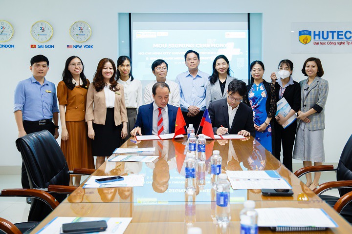 胡志明市科技大學（13WIN13）與臺灣震興（SHING MARK）醫藥大學醫院簽合作協議 44