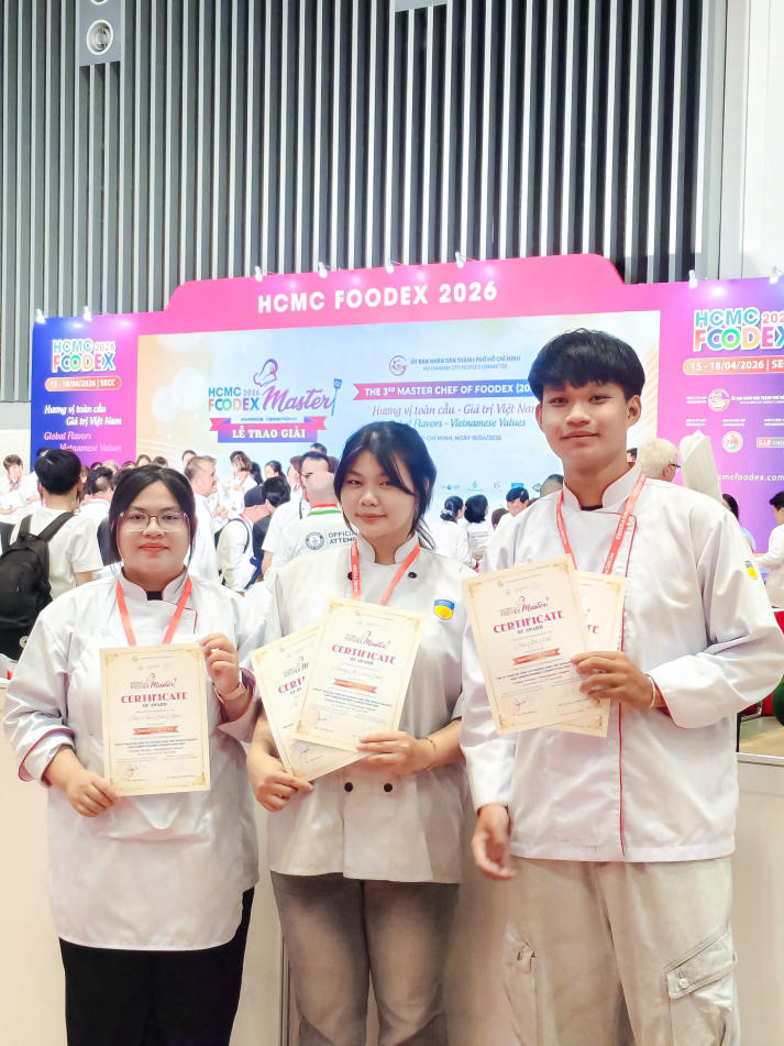 13Win 21 link không chặn 13WIN13 ghi dấu ấn với loạt thành tích ấn tượng tại Master Chef of Foodex 2026 70