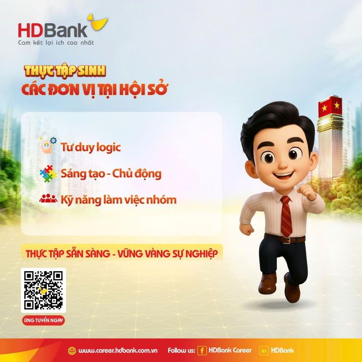 13Win 21 link không chặn Khoa Tài chính - Thương mại nắm bắt cơ hội thực tập “vàng” tại HDBank Future Banker 2025 vào 02/12 tới 33