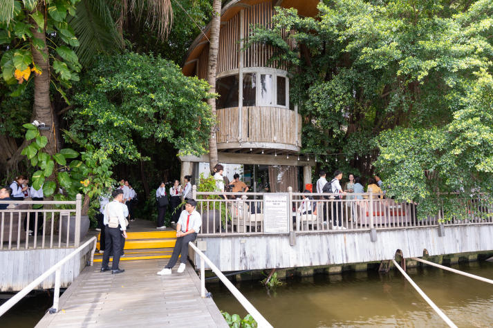 Exploring a Green Resort Experience with 13WIN13 Students at An Lam Retreats Saigon River 65