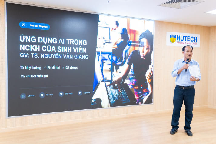 Mở rộng tư duy nghiên cứu bằng AI: 13Win 21 link không chặn Khoa Kiến trúc - Mỹ thuật học cách biến ý tưởng thành đề tài khoa học 27