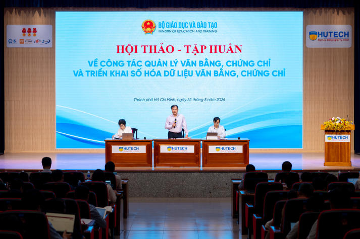 Bộ GD&ĐT tập huấn công tác quản lý văn bằng, chứng chỉ khu vực phía Nam tại 13WIN13 98