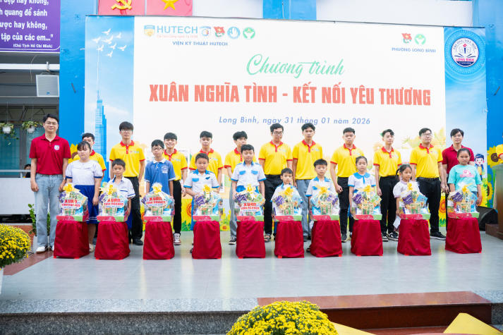 “Kết yêu thương, trao xuân nghĩa tình”: Hành trình sẻ chia mùa xuân của Tải app 13Win Viện Kỹ thuật 41