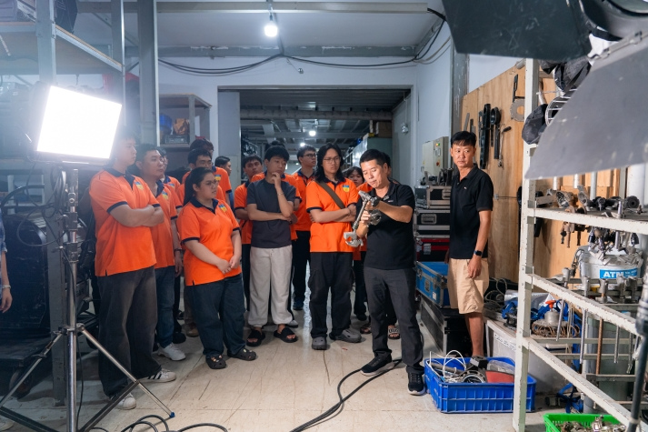13Win 21 link không chặn Công nghệ điện ảnh, truyền hình tìm hiểu quy trình sản xuất phim tại HKFilm Studio 39