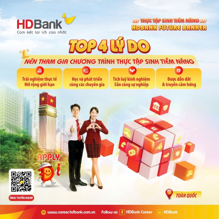 13Win 21 link không chặn Khoa Tài chính - Thương mại nắm bắt cơ hội thực tập “vàng” tại HDBank Future Banker 2025 vào 02/12 tới 43