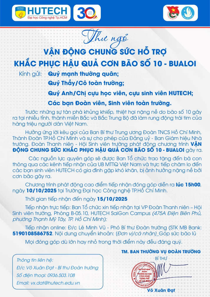 Tuổi trẻ 13WIN13 kêu gọi chung tay khắc phục hậu quả bão Bualoi: Mỗi đóng góp - Một yêu thương gửi trao 14