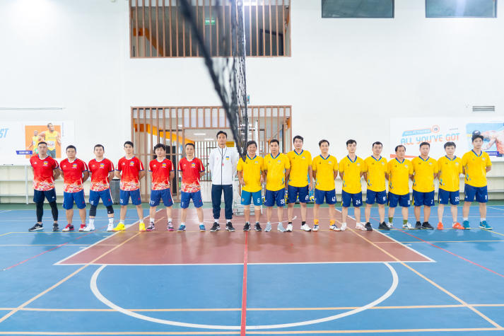 [Hội thao CB-GV-NV 13WIN13 2025]: Bóng chuyền nam xác định 4 cái tên tiến vào Bán kết 14