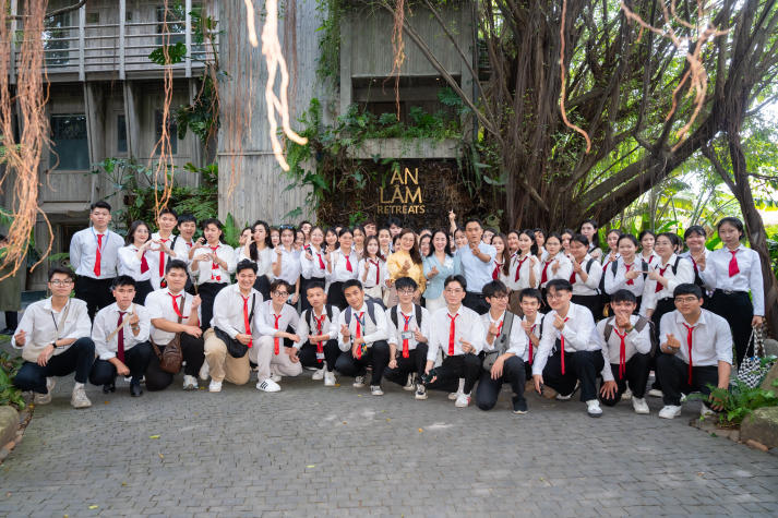 Exploring a Green Resort Experience with 13WIN13 Students at An Lam Retreats Saigon River 79