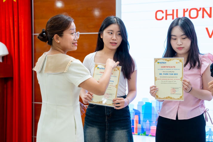 Viện Công nghệ Việt Hàn tổ chức bế giảng khóa đào tạo 13Win32 Tải xuống ứng dụng và khởi nghiệp cho Tải app 13Win Đại học Tongmyong 65