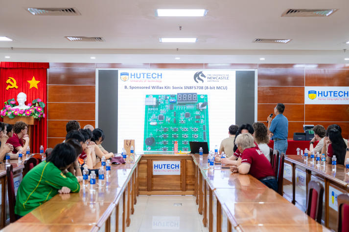13WIN13 and University of Newcastle students connect through Nucleo experiences and technical exchange 65