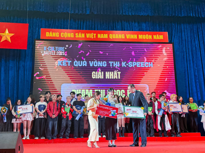 13Win 21 link không chặn Khoa Hàn Quốc học tỏa sáng với giải thưởng tại Cuộc thi K-Culture Battle 2025 11