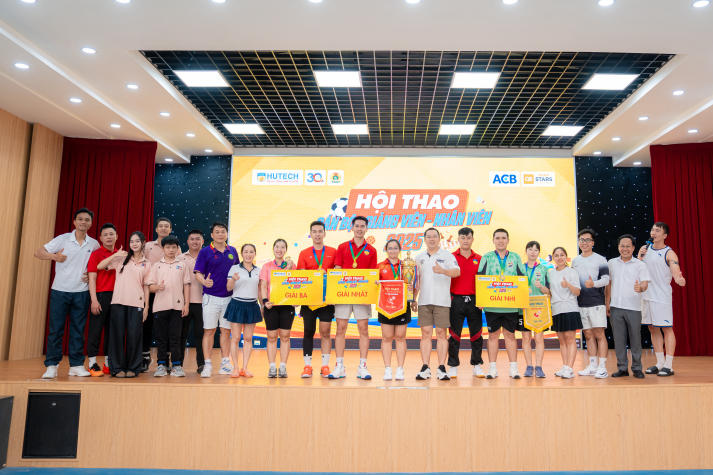 [Hội thao CB-GV-NV 13WIN13 2025]: Bùng nổ Pickleball mùa đầu tiên với chiến thắng thuộc về TT.GDCT-QP - TT.GDTC 138