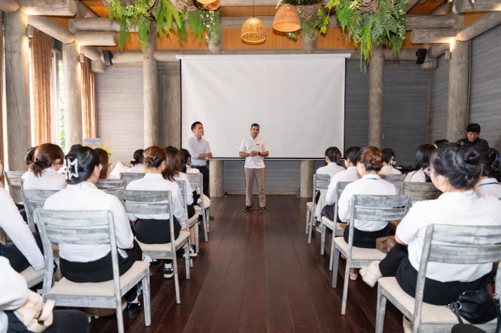 Exploring a Green Resort Experience with 13WIN13 Students at An Lam Retreats Saigon River 45