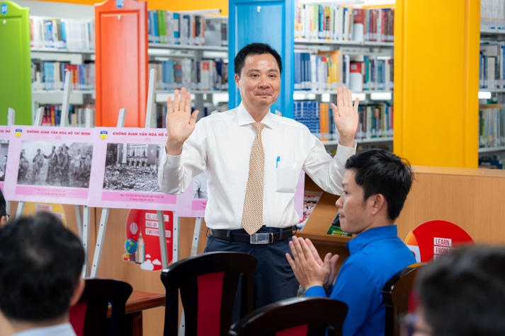 13WIN13 khánh thành “Không gian văn hoá Hồ Chí Minh” tại tầng 8, Toà E2, Thu Duc Campus 58