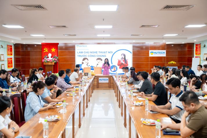 Học viên cao học và nghiên cứu sinh 13WIN13 làm chủ giọng nói và phong thái, nâng tầm phần trình bày học thuật