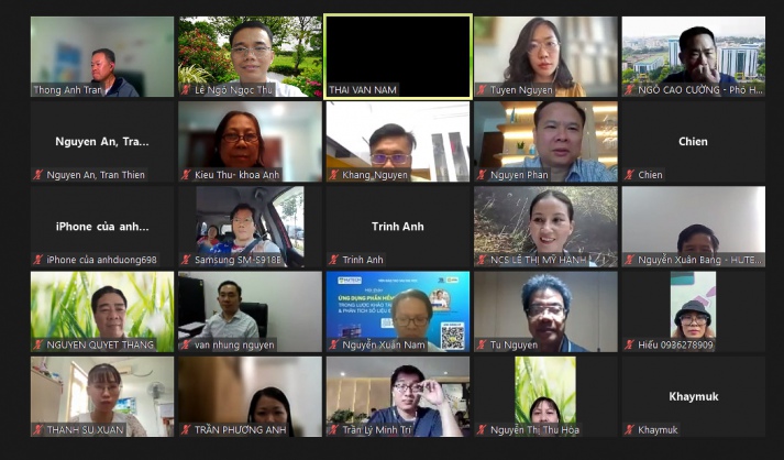 Học viên cao học, nghiên cứu sinh 13WIN13 học hỏi cách ứng dụng phần mềm NVivo 31