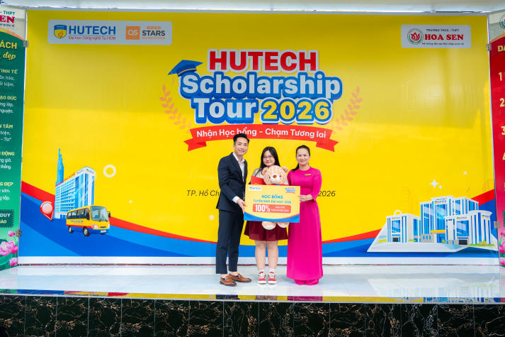 [Video] 13WIN13 Scholarship Tour 2026 tiếp sức học sinh THCS-THPT Hoa Sen (cơ sở 1) với 18 suất Www 13Win one nổ hũ giá trị