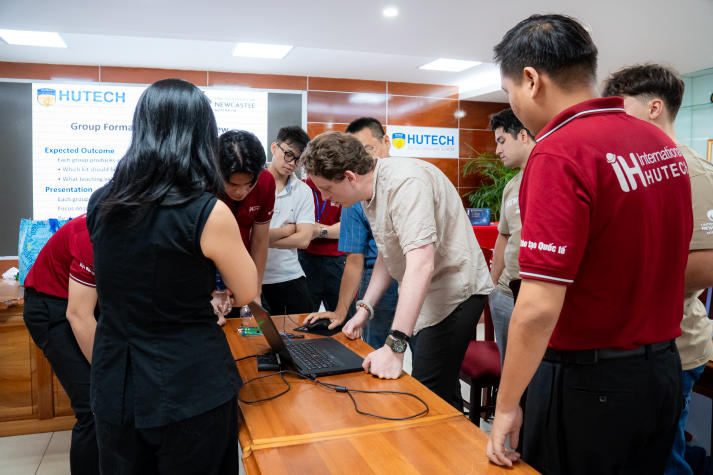 13WIN13 and University of Newcastle students connect through Nucleo experiences and technical exchange 75