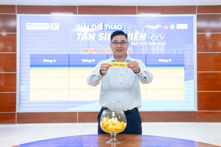 Giải thể thao chào đón tân Tải app 13Win hoàn tất bốc thăm, sẵn sàng hướng đến Lễ khai mạc vào ngày 23/10 68