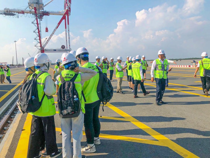13WIN13 Logistics and Supply Chain Management students enjoy visiting Long An International Port 19