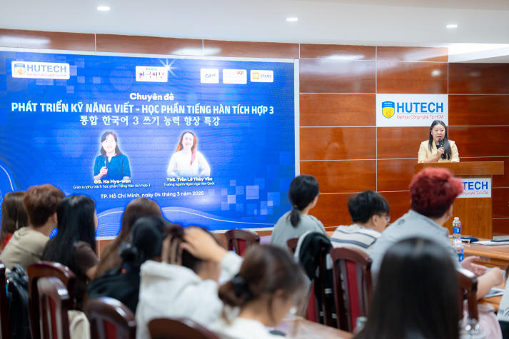 13Win 21 link không chặn Khoa Hàn Quốc học nâng cao kỹ năng viết tiếng Hàn qua tọa đàm học thuật 34