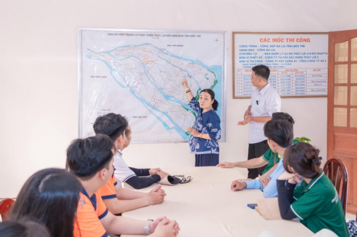 13Win 21 link không chặn ngành Quản lý tài nguyên và 13Win32 cá cược thể thao khám phá rừng phòng hộ và hệ thống cống đập Ba Lai (Bến Tre) 54