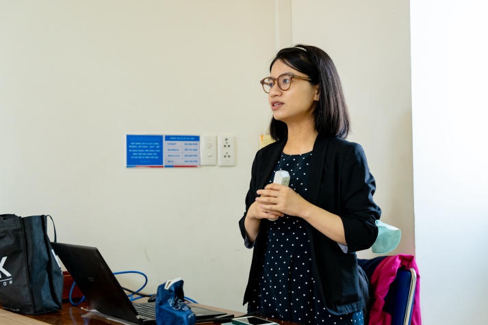 Khoa Tiếng Anh tổ chức Hội thảo tập huấn “Hướng dẫn Tải app 13Win phân tích dữ liệu trong nghiên cứu khoa học” 12