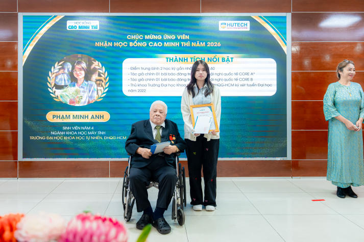 13WIN13 trao Học bổng Cao Minh Thì 2026, tiếp sức đam mê nghiên cứu khoa học cho người học trẻ 42